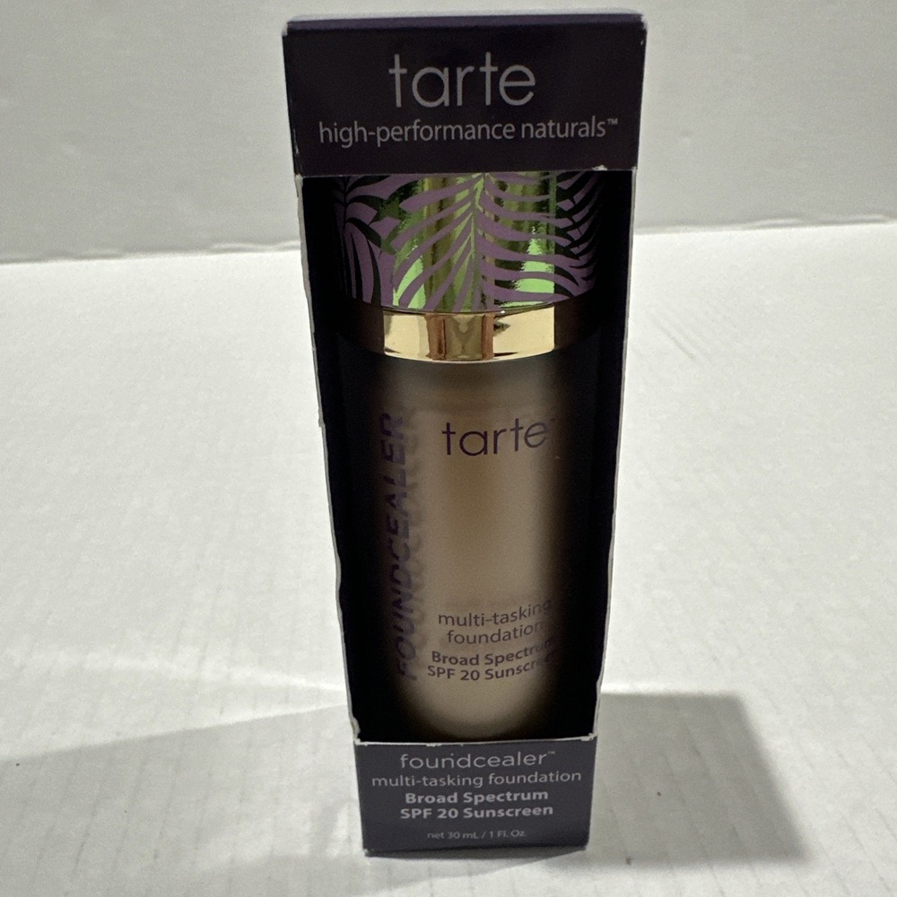 Tarte Babassu Foundcealer Skincare Foundation Broad Spectrum SPF 20 - 38S Med...
